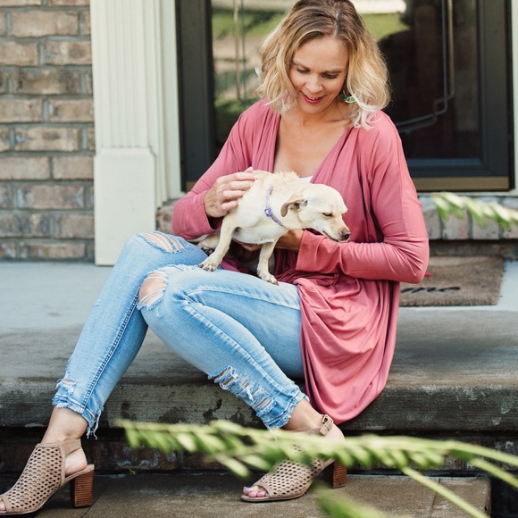 Draped tunic top - Picture 3 of 5